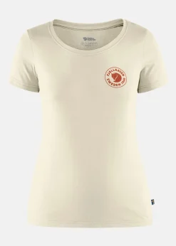 Outlet Fjällräven 1960 Logo T-shirt W Chalk White