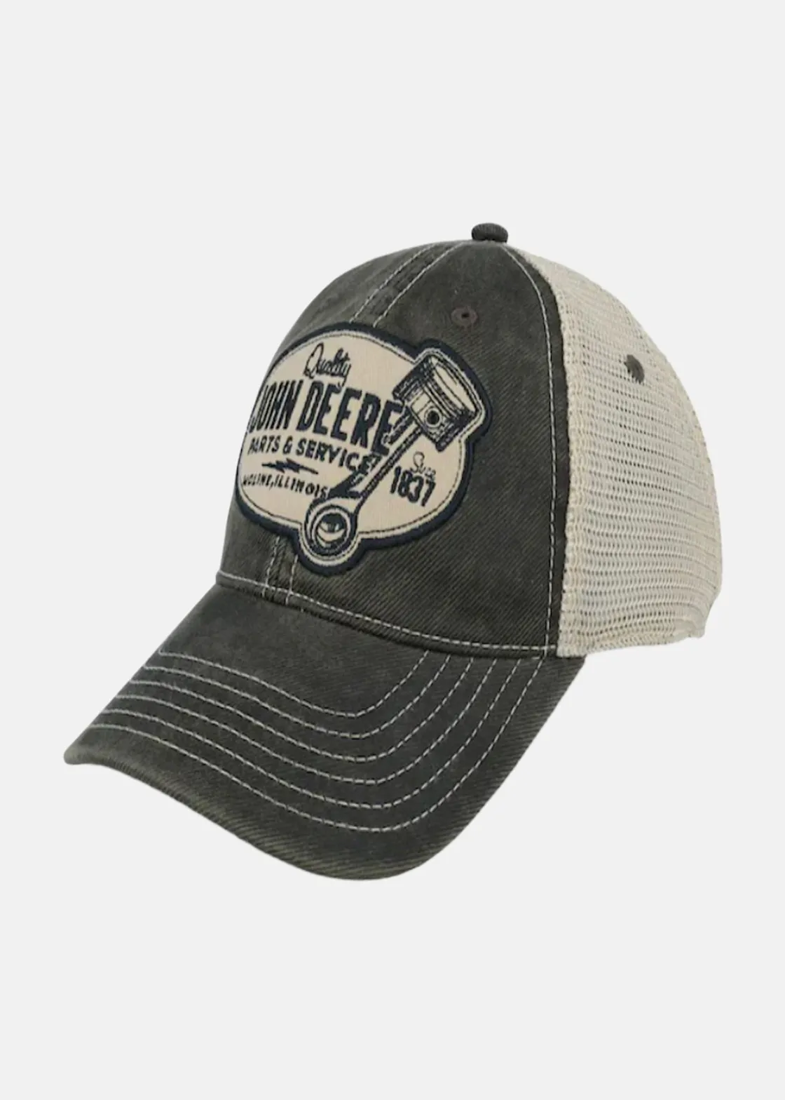 Clearance John Deere 6 Panel Chan & Mesh Unstruct B Beige/Grey