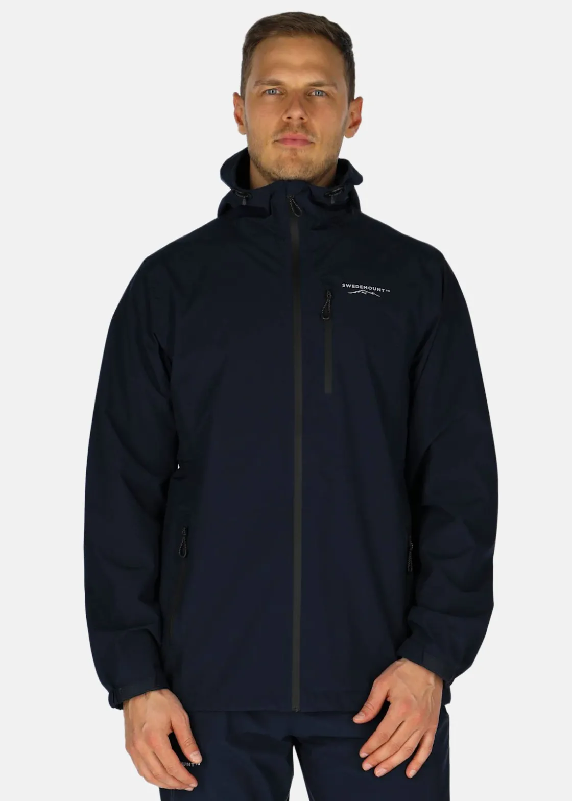 Hot Swedemount Abisko Shell Rain Jacket Navy