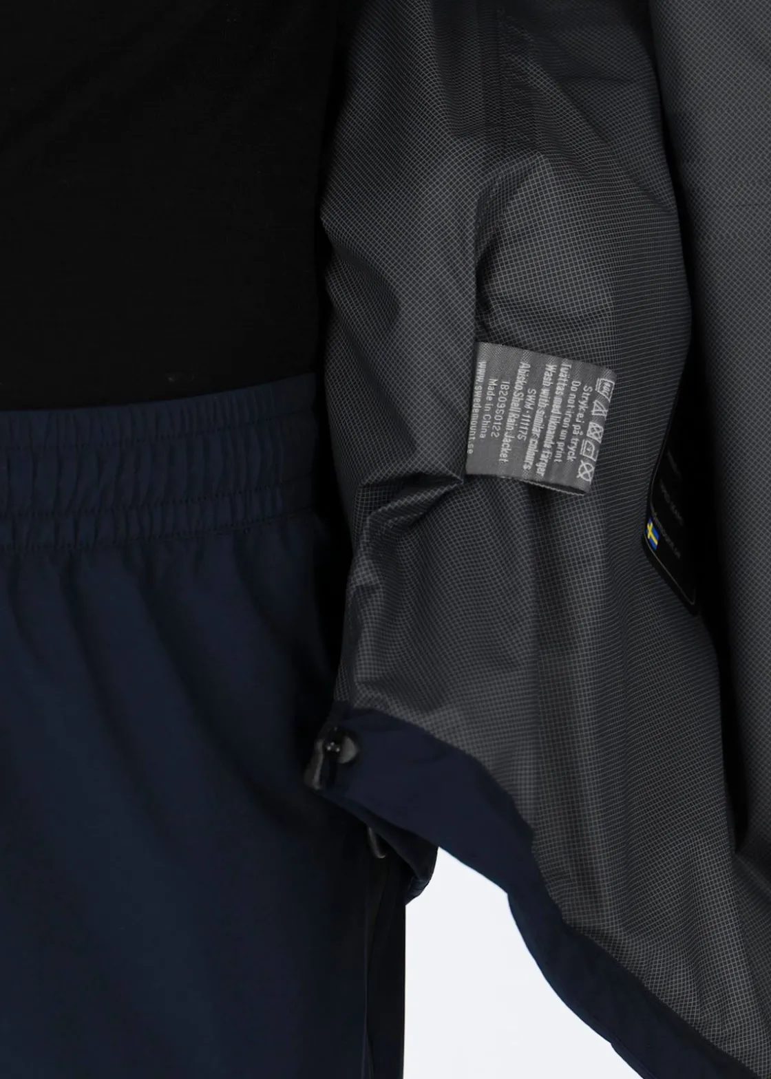 Hot Swedemount Abisko Shell Rain Jacket Navy