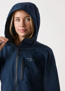 Swedemount Abisko Shell Rain Jacket W Navy