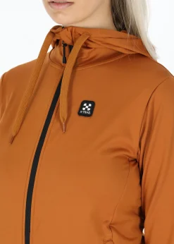 Best X-trail Active Fullzip Hood W Almond
