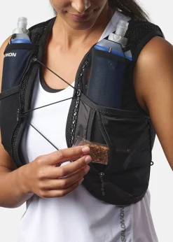 Hot Salomon ACTIVE SKIN 4 BLACK / METAL