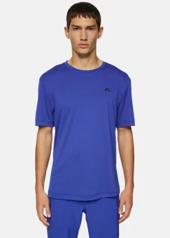 Outlet J.lindeberg Ade T-shirt Clematis Blue