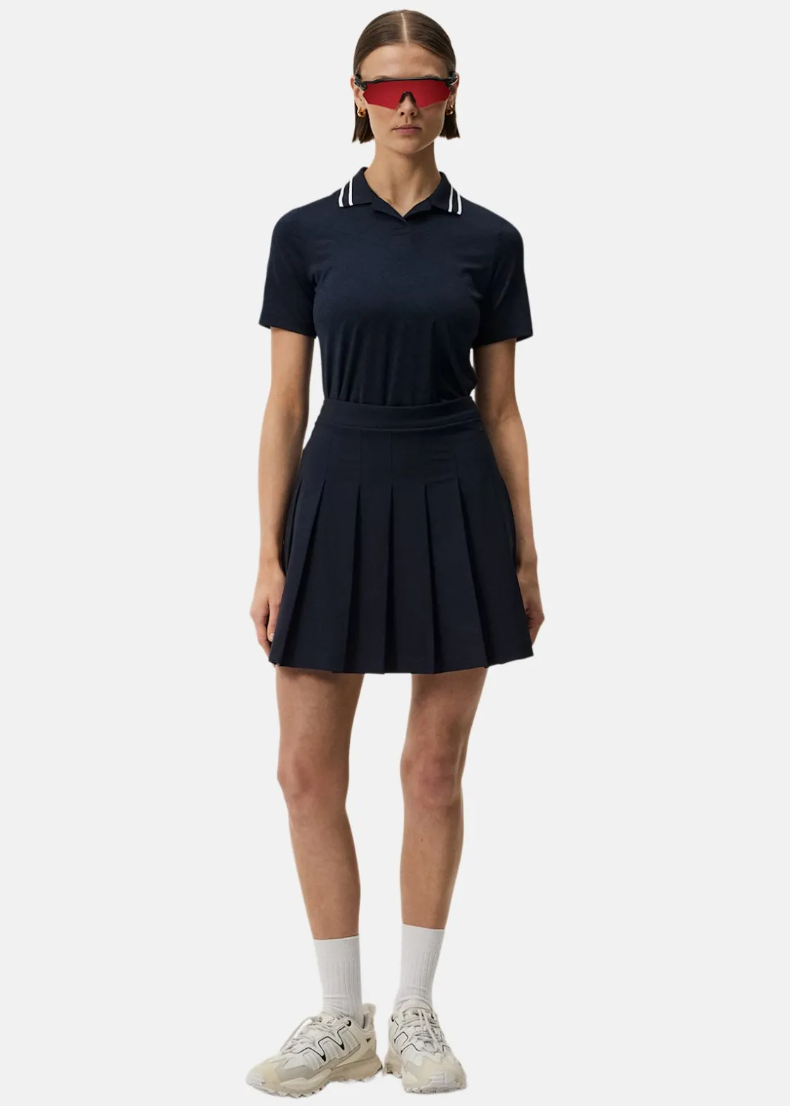 Best J.lindeberg Adina Golf Skirt JL Navy