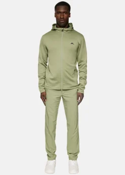 Best J.lindeberg Aerial Full Zip Hood Oil Green