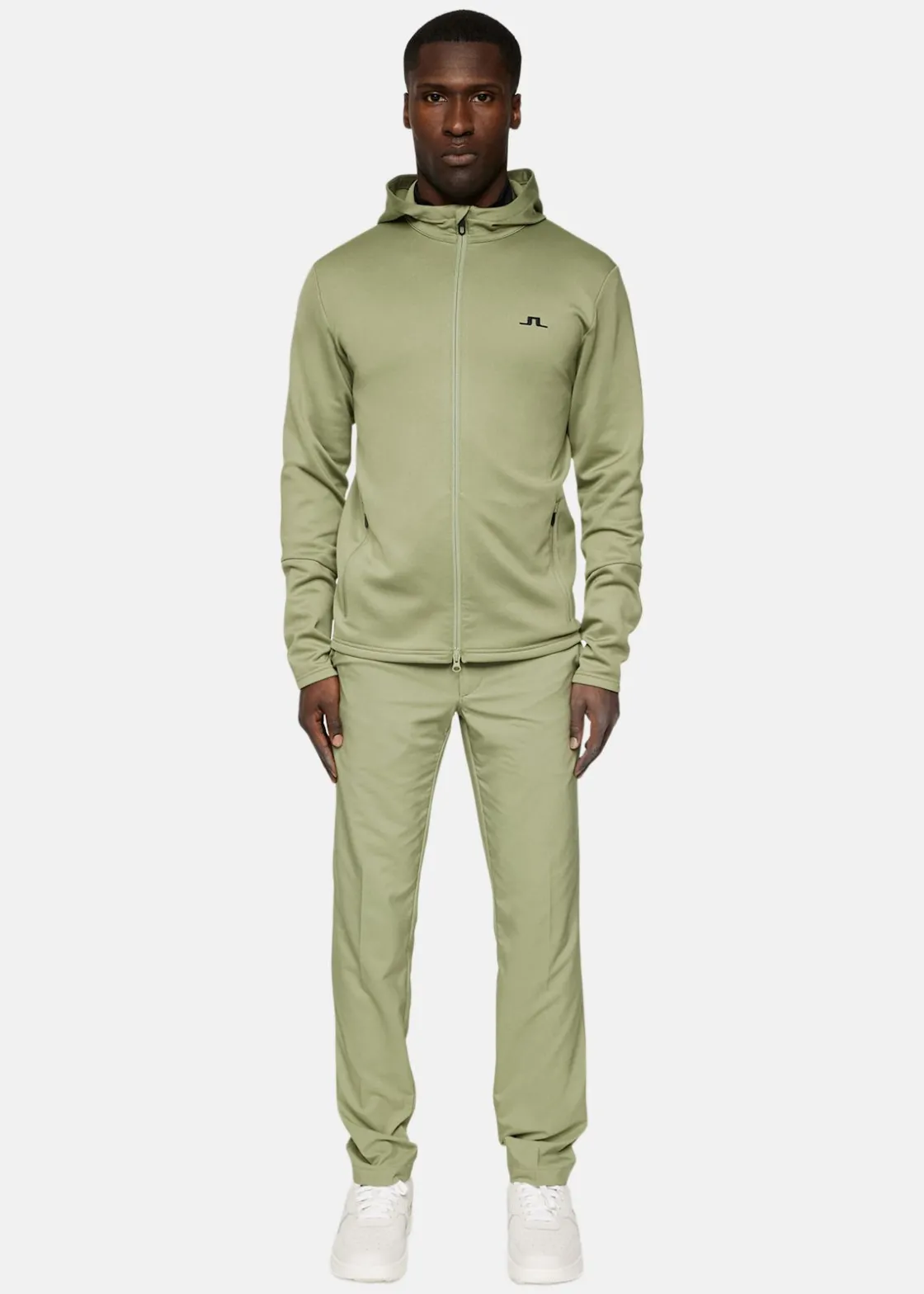 Best J.lindeberg Aerial Full Zip Hood Oil Green