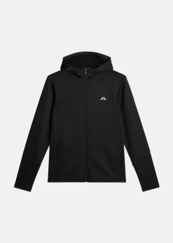 Best J.lindeberg Aerial Full Zip Hood Black
