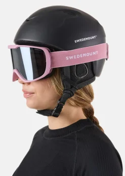 Discount Swedemount All Mountain Goggles Pink/Silver