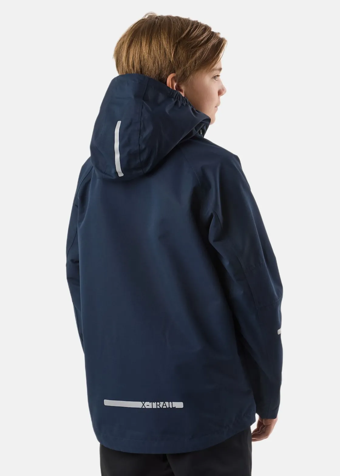 X-trail All- Weather Shell Jacket JR Dk. Navy