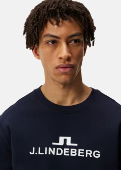 Best J.lindeberg Alpha Crew Neck JL Navy