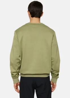 Online J.lindeberg Alpha Crew Neck Oil Green