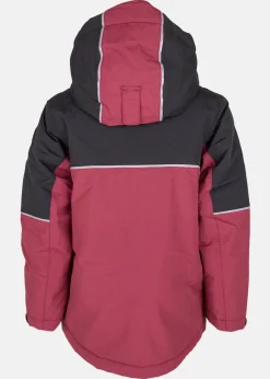 New Lindberg ALPINE WINTER JACKET BLACK/CERISE
