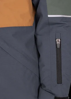 Clearance Lindberg ALPINE WINTER JACKET GREEN/BLUE