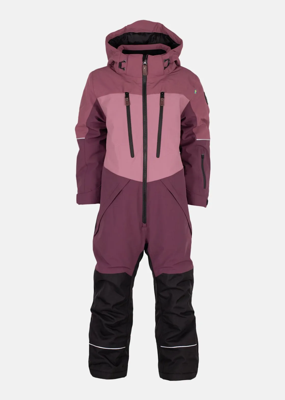 Clearance Lindberg ALPINE WINTER OVERALL DRY ROSE/PLUM