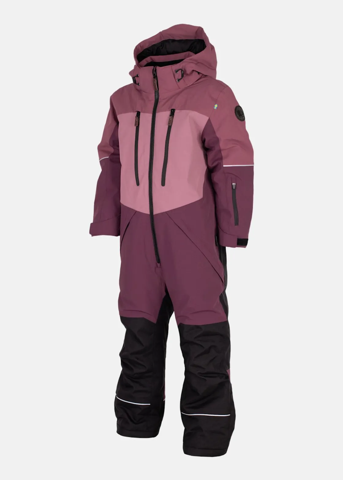Clearance Lindberg ALPINE WINTER OVERALL DRY ROSE/PLUM