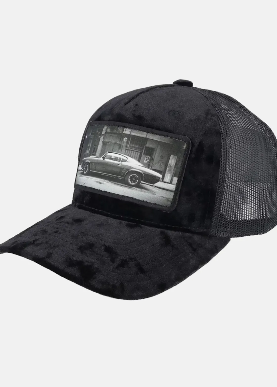 Online Calza Pennello American Muscle Car In The Str Black