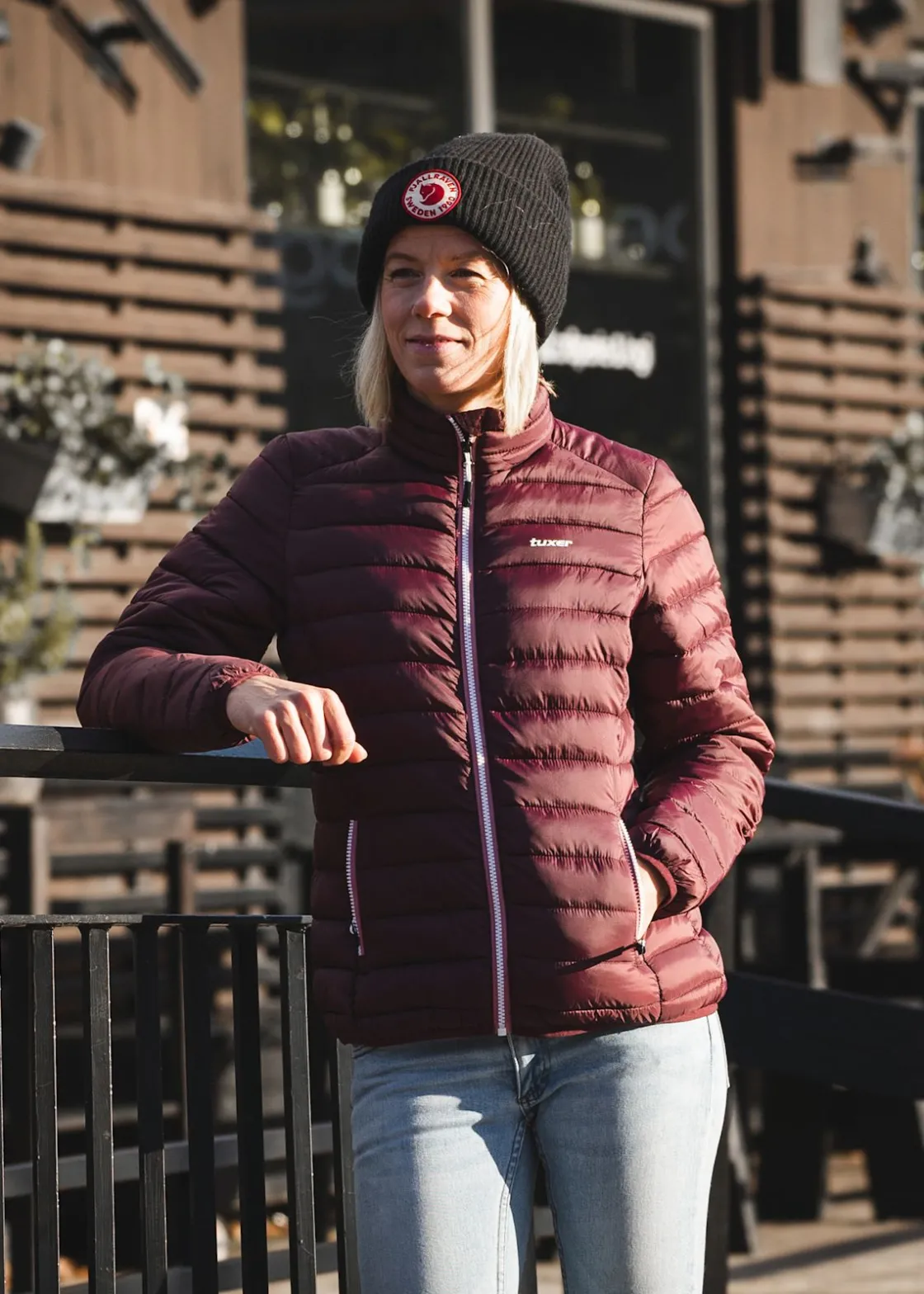 Tuxer ANGELINA JACKET OLD ROSE