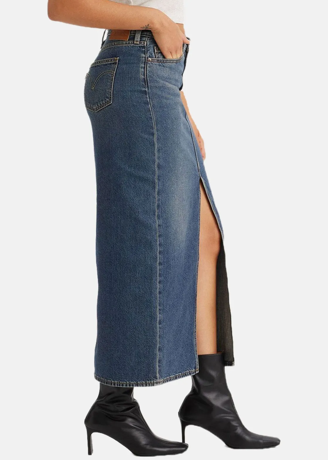 LEVI'S® ANKLE COLUMN SKIRT WAVE HELLO