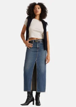 LEVI'S® ANKLE COLUMN SKIRT WAVE HELLO
