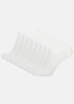 Clearance X-trail Ankle Sock 8-Pack White