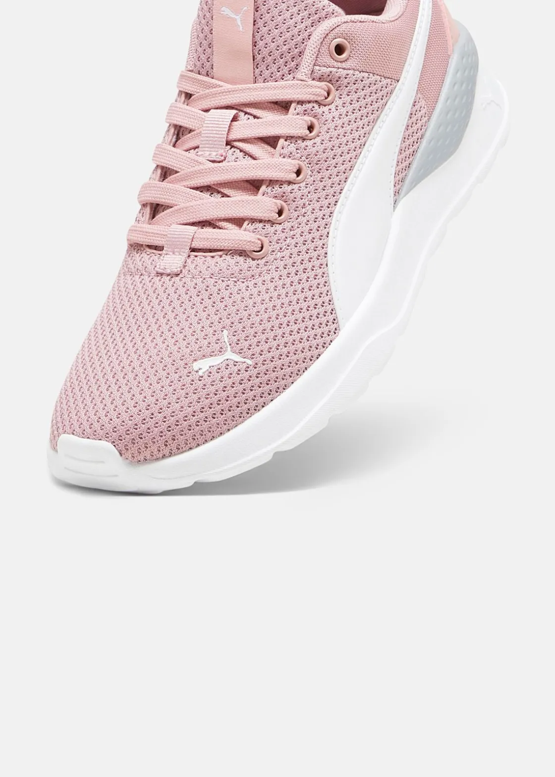 Sale Puma Anzarun Lite Jr Peach Smoothie-PUMA White