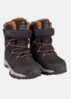 Outlet Lindberg ARCTIC SNOW BOOT, MID BLACK/BROWN