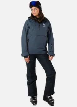 Hot Slade Aspen Anorak W Dk. Steel Green