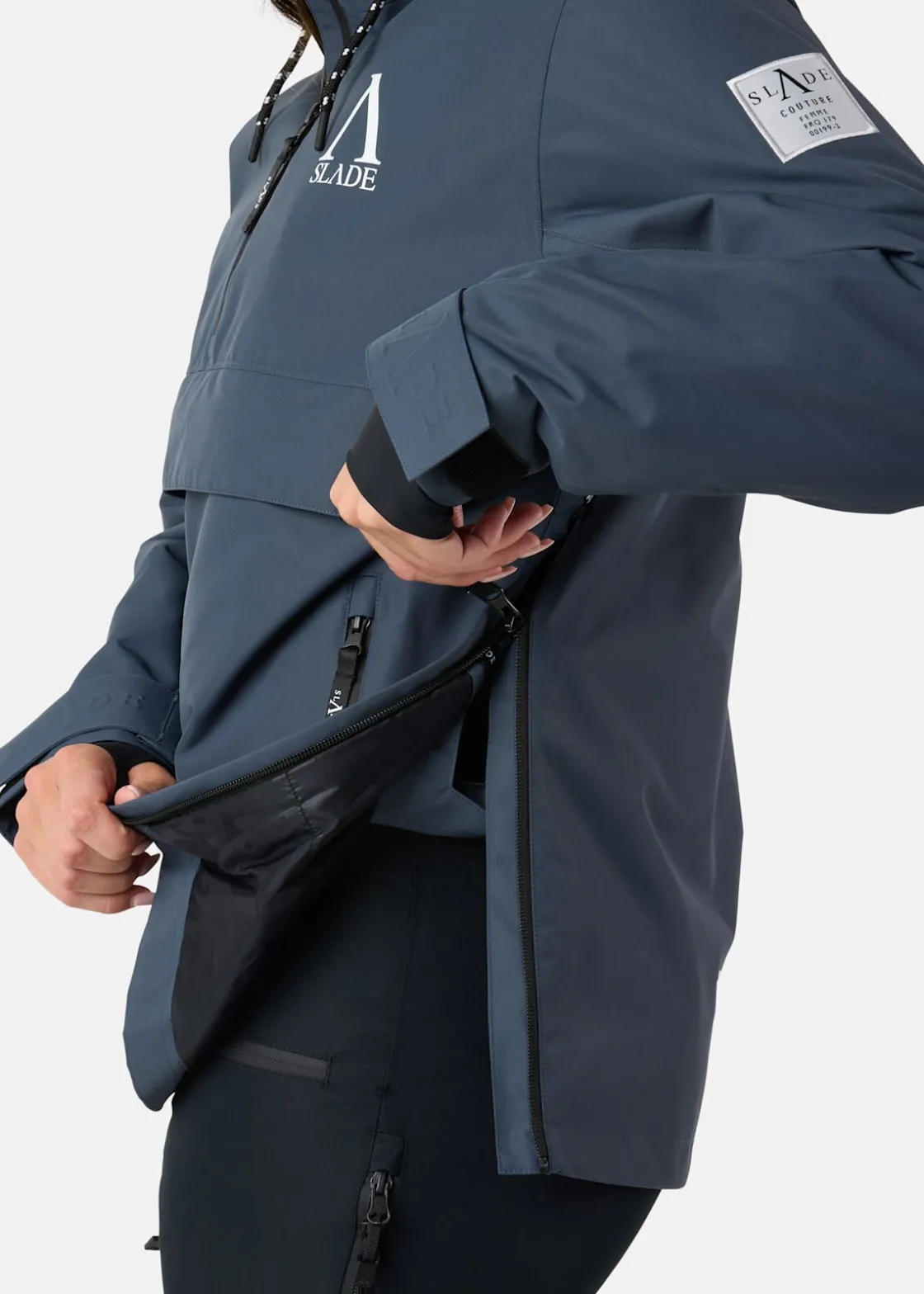 Hot Slade Aspen Anorak W Dk. Steel Green