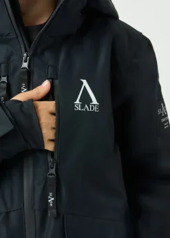 New Slade Aspen Shell Jacket JR Black