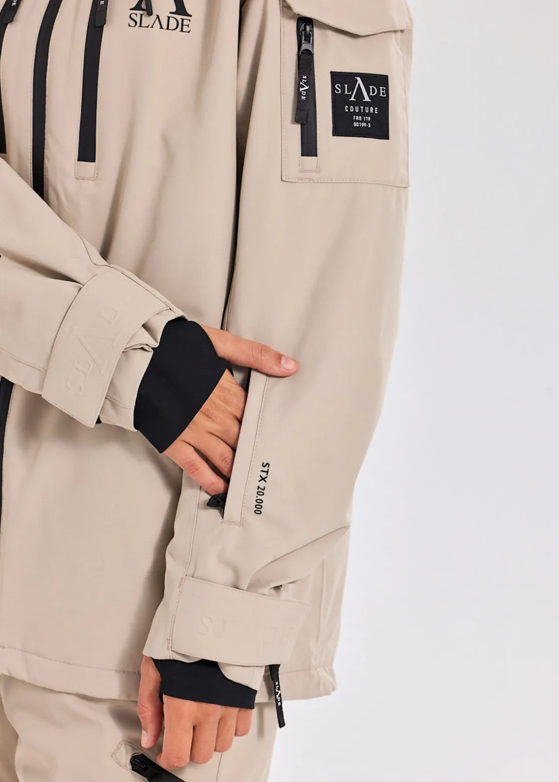 Hot Slade Aspen Shell Jacket W Sand