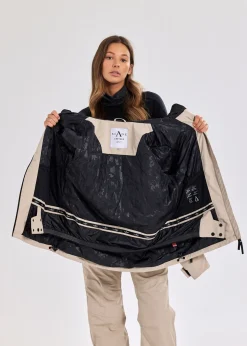 Hot Slade Aspen Shell Jacket W Sand