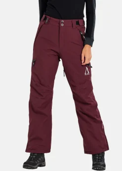 Hot Slade Aspen Shell Pants W Burgundy