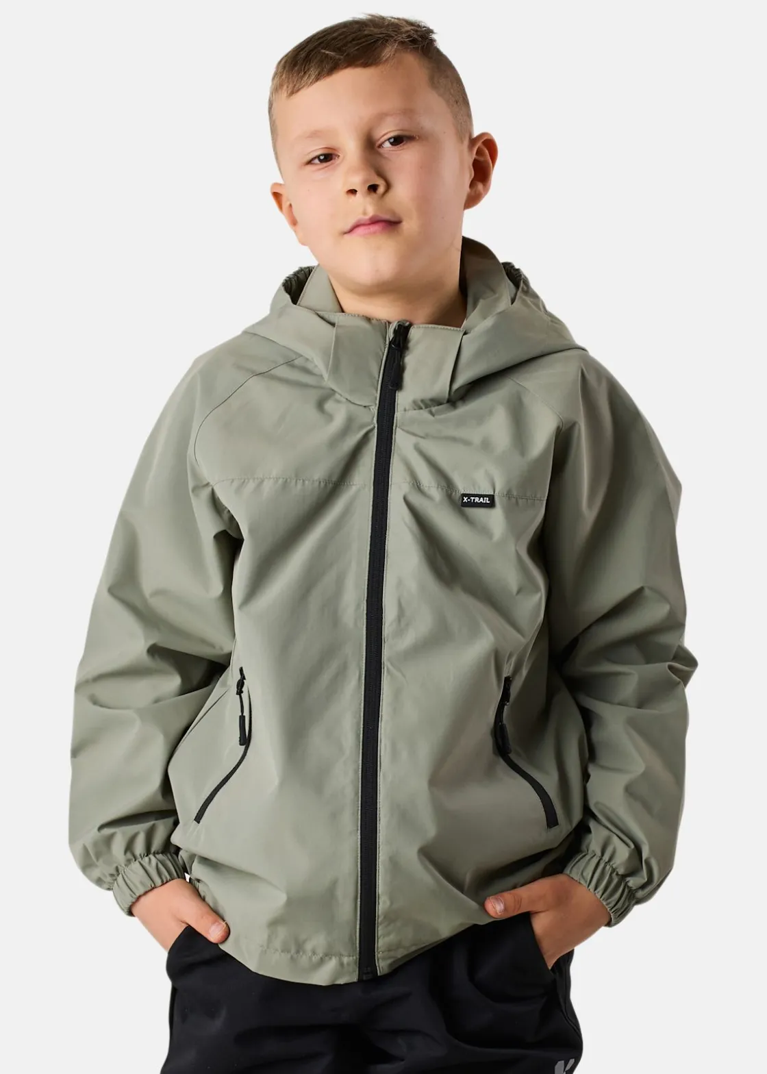 Discount X-trail Aspen Wind Jacket JR Olive