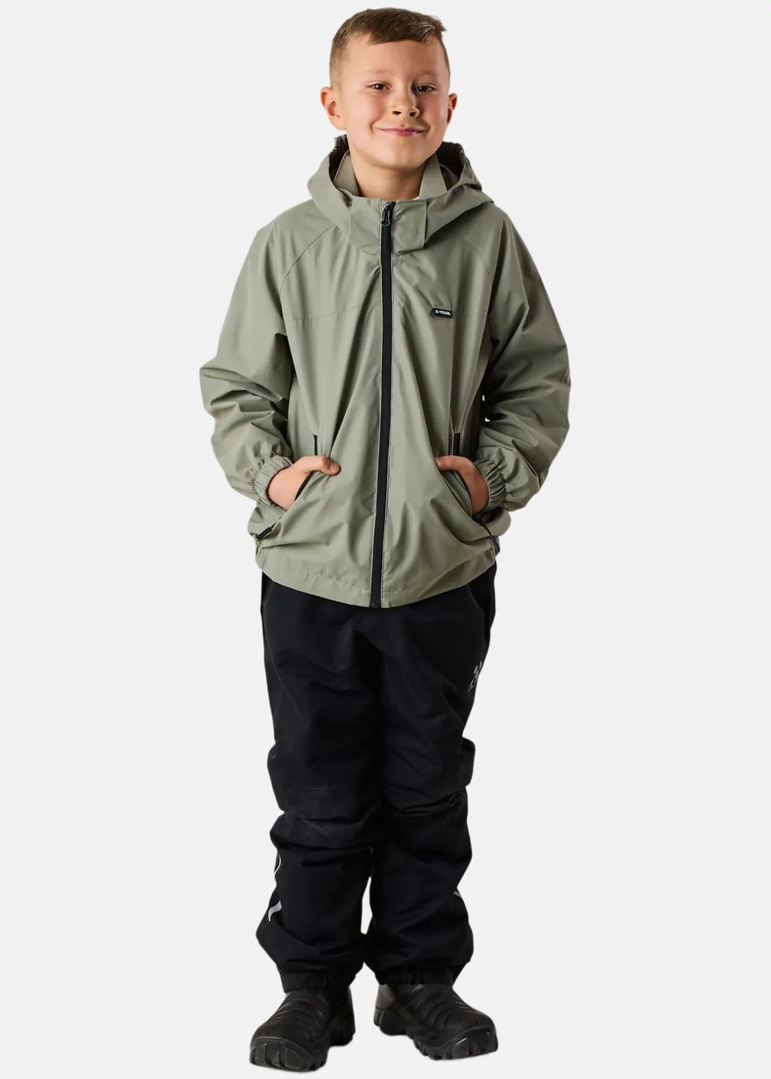 Discount X-trail Aspen Wind Jacket JR Olive