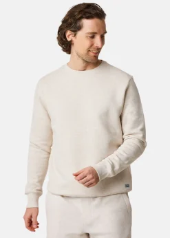 Sale Denim Factory Atlanta Crew Neck Oatmeal Melange