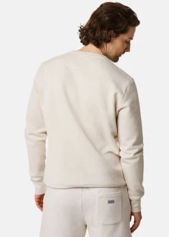 Sale Denim Factory Atlanta Crew Neck Oatmeal Melange