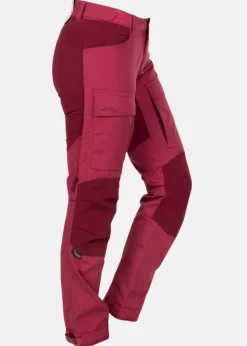 Discount Lundhags Authentic II Ws Pant Garnet/Dk Red