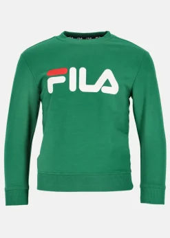 Sale Fila BABINA GREDA classic logo crew Verdant Green