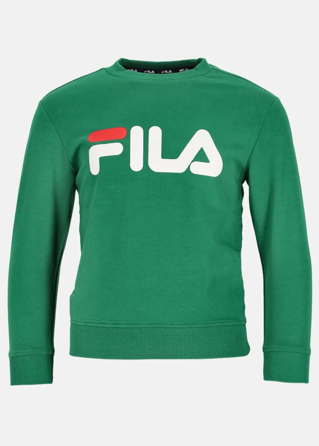 Sale Fila BABINA GREDA classic logo crew Verdant Green