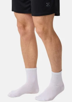 Clearance X-trail Bamboo Sport Sock 5-Pack White