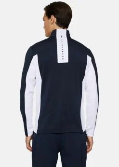 J.lindeberg Banks Mid Layer JL Navy