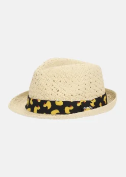 Outlet Blount & Pool Beach Hat Black Yellow Duck