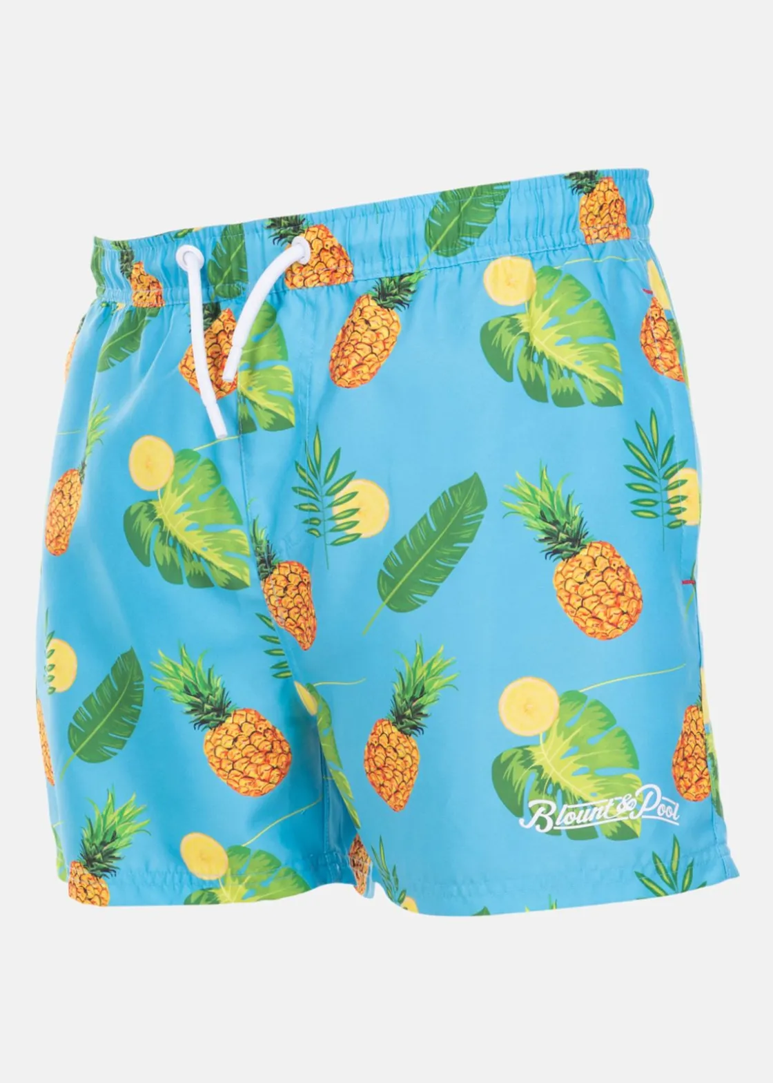 Discount Blount & Pool Beachshorts Turquoise Lemon Pineapple