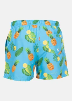 Discount Blount & Pool Beachshorts Turquoise Lemon Pineapple