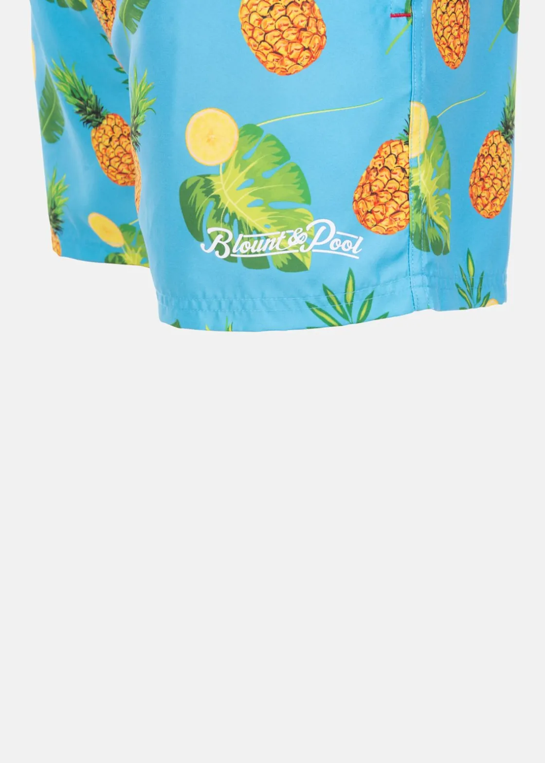 Discount Blount & Pool Beachshorts Turquoise Lemon Pineapple