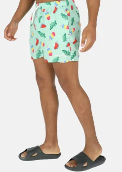 Best Blount & Pool Beachshorts Mint Crocodile