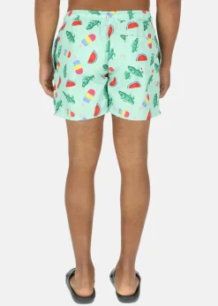 Best Blount & Pool Beachshorts Mint Crocodile