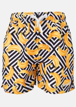 Clearance Blount & Pool Beachshorts JR Yellow Graphic Banana