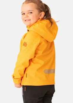 Online Swedemount Bergen Softshell Jacket JR Mustard Yellow Melange